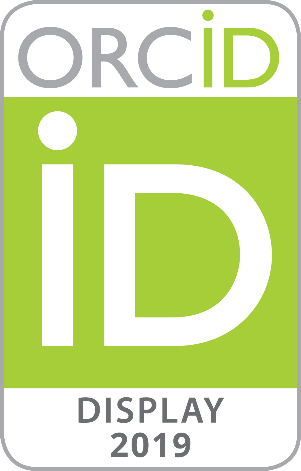 2019 ORCID Collect & Connect badge -- Display